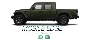 Jeep Gladiator Rubicon Mobile Edge Logo